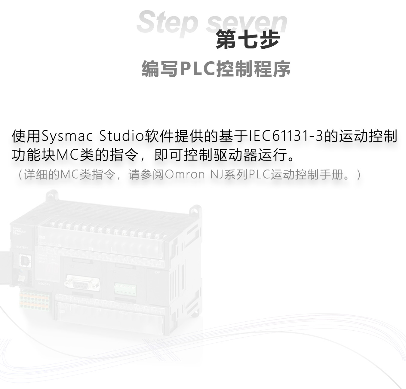 研控E總線驅(qū)動器與歐姆龍PLC主站連接